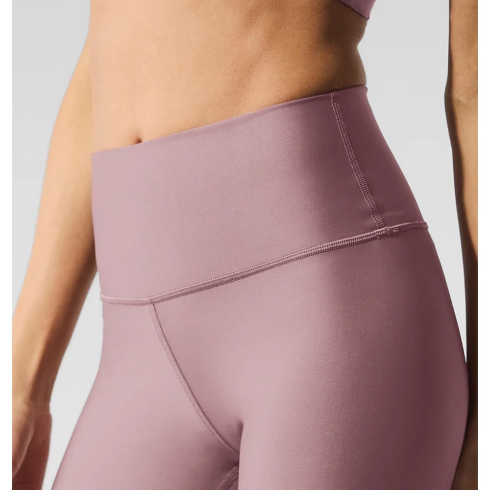 NWT Alo Yoga High-Waisted Airlift Mauve Leggings Large - Picture 10 of 10